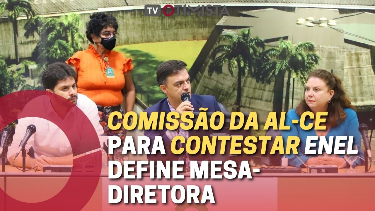 COMISSÃO DA AL-CE PARA CONTESTAR ENEL DEFINE MESA-DIRETORA
